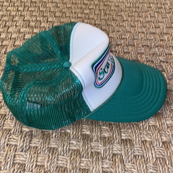 Vintage Sea World Eat 1964 Green and White Trucker Hat - Picture 5 of 12